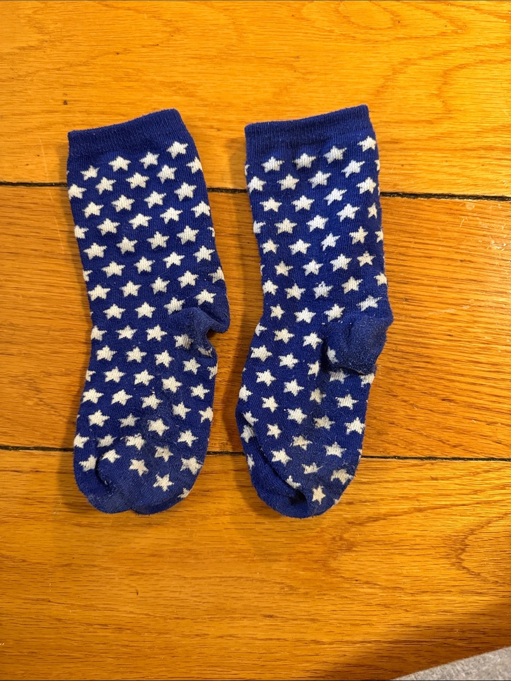 Kids Blue Star Pattern Socks